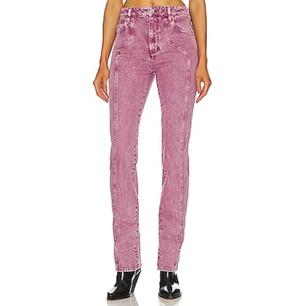 Isabel Marant Etoile 'Vonny' Pink Jean Size 40